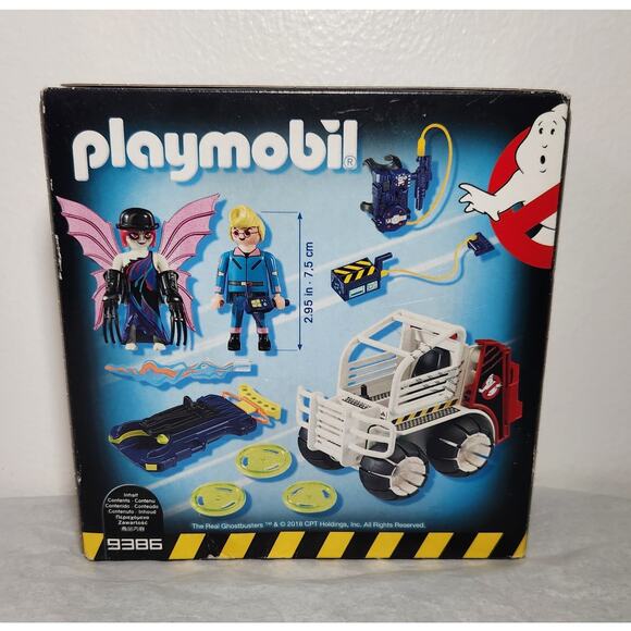 Playmobil The Real Ghostbusters 9386 Spengler 38 Pcs 2018 Brand New - Picture 2 of 7